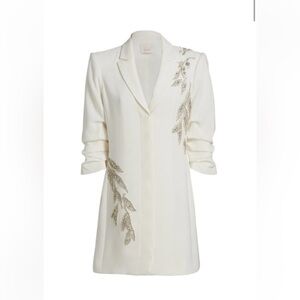 Cinq a sept Joel embellished blazer dress NWT size 2